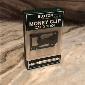 Buxton Metal Wallet/ Money Clip